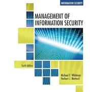 Management of Information Security (Mindtap Course List) – Cengage Learning