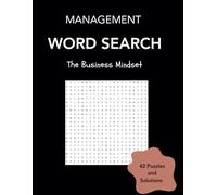 Management Word Search: The Business Mindset