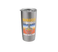 Manager BOD Like A Dad BOD Human Resource HR Supervisor Stainless Steel Insulated Tumbler