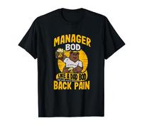 Manager Bod Like A Dad Bod Human Resource HR Supervisor T-Shirt
