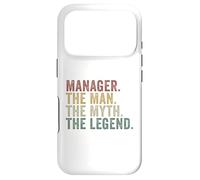 Manager The Man The Myth The Legend Funny Leadership Humor Case for iPhone 17 Pro