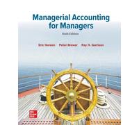 Managerial Accounting for Managers, 6th Edition (Access Code)