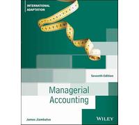 Managerial Accounting, International Adaptation