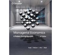 Managerial Economics: A Problem Solving Approach – Cengage Learning