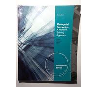 Managerial Economics, International Edition