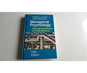 Managerial Psychology 5e