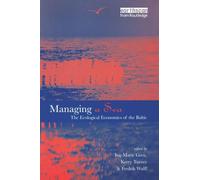 Managing a Sea: The Ecological Economics of the Baltic – Routledge