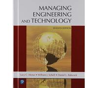 Managing Engineering and Technology