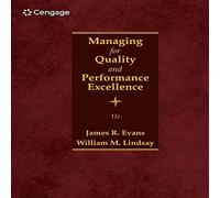 Managing for Quality and Performance Excellence