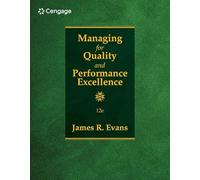 Managing for Quality and Performance Excellence – Cengage Learning