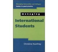 Managing International Students (Managing Colleges and Universities)