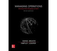 Managing Operations Across the Supply Chain (IRWIN OPERATIONS/DEC SCIENCES)