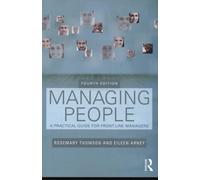 Managing People by Thomson, Andrew (Open University, UK) 97804157