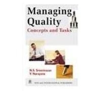 Managing Quality: Concepts and Tasks
