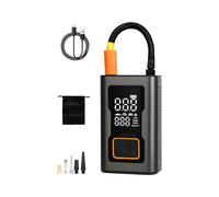 Manan 12V Digital Portable Tyre Inflator Electric Car Air Compressor Pump in Black Manan Black
