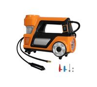 MANAN Car Tyre Inflator Air Compressor 12V, Portable Tyre Pump with Pressure Gauge, 150PSI Electric Tyre Inflator with Digital Display, Auto Shut-Off, 3M Cord, LED Light, for Cars Bikes SUV
