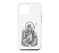 Manannan Celtic Sea God Sacred Wave Line Art Case for iPhone 12 Pro Max