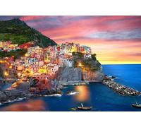 EuroGraphics Manarola Italy at Dusk - 2000 Piece Puzzle