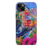 Manarola Italy in The Cinque Terre Funny Phone Case for iPhone 15 Pro Max Plus Personalised Protective Cover
