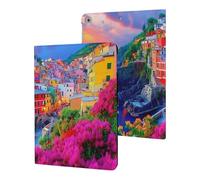 Manarola Italy in The Cinque Terre Tablet Case for iPad 10th Generation/9th Generation/8th Generation/7th Generation
