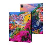 Manarola Italy in The Cinque Terre Tablet Case for iPad 10th Generation/9th Generation/8th Generation/7th Generation