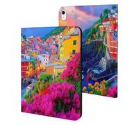 Manarola Italy in The Cinque Terre Tablet Case for iPad 10th Generation/9th Generation/8th Generation/7th Generation
