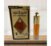 Manasik Ameer Al Oud Original Attar Roll-on Perfume Oil, 6ml, Alcohol-Free