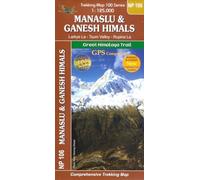 Manaslu & Ganesh Himals (NP106): Great Himalaya Trail Map