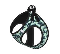 Manatee Animals Calf Print Pet Leash Vest For Small Dogs Cats, Adjustable Pet Harness Vest, Outdoor Walking Hiking