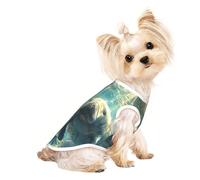 Manatee Animals Print Dog Shirt Summer Lightweight Pet T Shirts Soft Breathable Stretchy Cats Dogs Tee Shirt