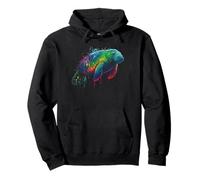 Manatee Colorful Sea Cow Pullover Hoodie
