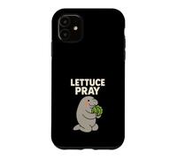 Manatee Enthusiast Sea Cow Lover Lettuce Love Conservation Case for iPhone 11