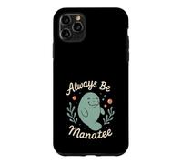 Manatee Enthusiast Sea Cow Lover Lettuce Love Conservation Case for iPhone 11 Pro Max
