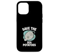 Manatee Enthusiast Sea Cow Lover Lettuce Love Conservation Case for iPhone 12/12 Pro