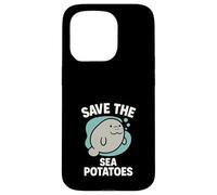 Manatee Enthusiast Sea Cow Lover Lettuce Love Conservation Case for iPhone 15 Pro