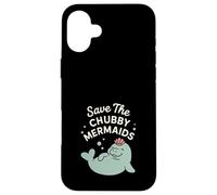 Manatee Enthusiast Sea Cow Lover Lettuce Love Conservation Case for iPhone 16 Plus