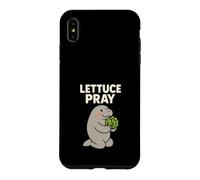 Manatee Enthusiast Sea Cow Lover Lettuce Love Conservation Case for iPhone XS Max