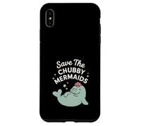 Manatee Enthusiast Sea Cow Lover Lettuce Love Conservation Case for iPhone XS Max