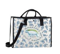 Manatee Gift Manatees Are My Spirit Animal Tote Bag Gift for Sea Creature Lovers Animal Lover (Manatees are Tote UK)