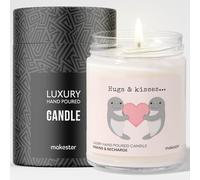 Manatee Gifts - Luxury Soy Wax Candle - Vanilla, Jasmine, Sugared Almond - Makester