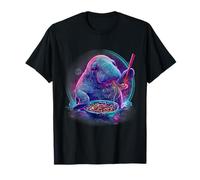 Manatee Ramen Artwork Japanese Noodles Waves Ocean T-Shirt