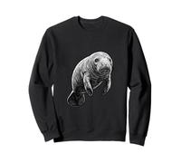 Manatee Sea Cow Marine Animal Ocean Lover Sweatshirt