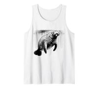 Manatee, Sea Life, Ocean, Manatees, Florida Wildlife Tank Top