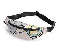 Manatee Teaching Geography Fanny Pack, Adult Kids Sport Waist Bag for Men Women