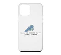 Manatees Make Me Happy You Not So Much Funny Sea Cow Manatee Case for iPhone 12 mini