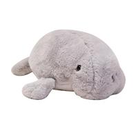 manatees Plush Toy - Portable Simulation Sea manatees Plushs, Realistic Stuffed Animal | Toys for Dining Room Display, Adorable Coastal Decor, Hug-Friendly Plush, Collectible Marine Toy
