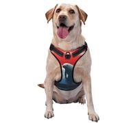 Manatees, Watch The Sunset Premium Dog Harness for Small, Medium, and Large Dogs â€“ Durable, No Pull with Reflective Straps and Quick Release BucklesLarge