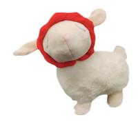 Manav Little Red Riding Lamb Plush | Adorable Storybook-Inspired Sheep Toy | Soft, Cuddly & Dressed in a Classic Red Cape for Gifting, Collecting & Imaginative Play