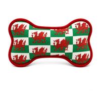 Manav Multi-Flag Squeaky Dog Toy International Flags Plush Pet Toy Soft Interactive Squeaker Dog Toy Fun Chew Play Gift for Dogs Puppies Travel Souvenir Pet Accessory
