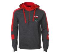 Manav Wales Cymru Mens 1/4 Zip Hoodie Premium Adult Unisex Pullover Long Sleeve Hooded Jumper Hoody Work Wear Sweatshirt Hoodies Top Sweater